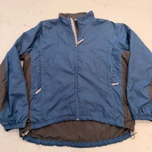 🏔️ The North Face Fleece-Lined Windbreaker – Men’s L